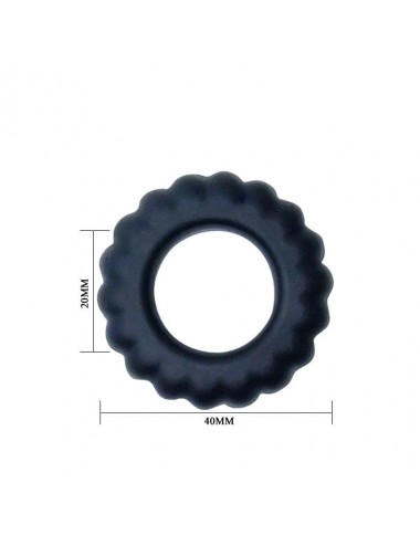 BAILE TITAN COCKRING BLACK 2CM