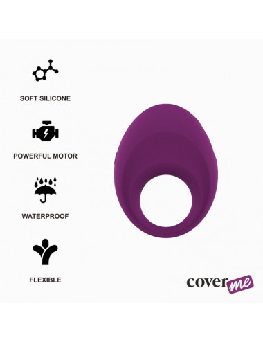 COVERME DYLAN COCK RING RECHAGEABLE 10 SPEED WATERPROOF