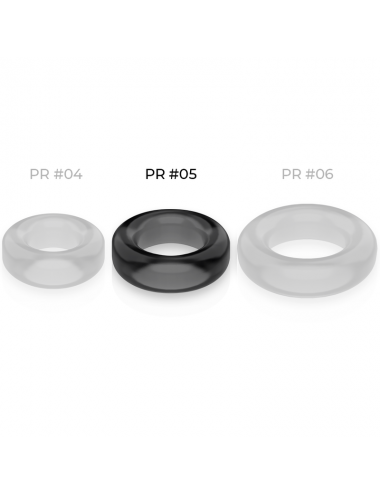 BAGUE RÉSISTANTE SUPER FLEXIBLE POWERING 4.8CM PR05 NOIR