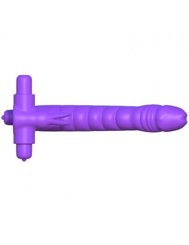 FANTASY C-RINGZ SILICONE DOUBLE VIBRATOR RABBIT