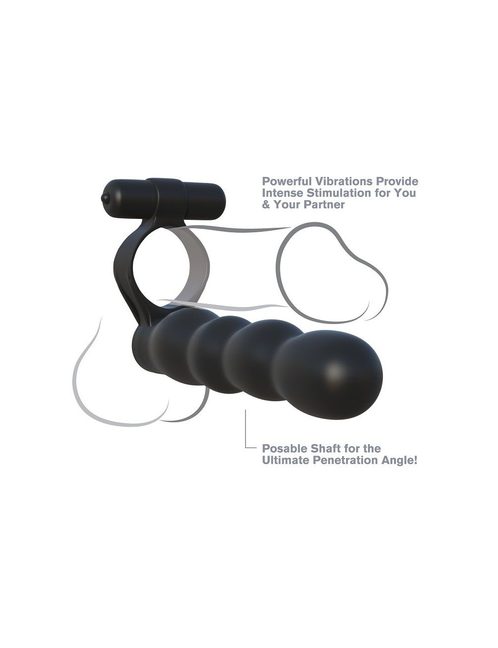 PÉNÉTRATEUR DOUBLE POSABLE FANTASY C-RINGZ PÉNÉTRATEUR DOUBLE POSABLE FANTASY C-RINGZ