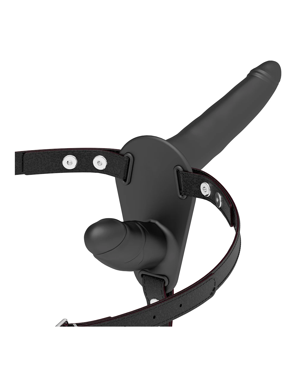 FETISH SUBMISSIVE ARNÉS DOBLE PENETRACIÓN NEGRO FETISH SUBMISSIVE ARNÉS DOBLE PENETRACIÓN NEGRO