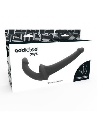 ADDICTED TOYS DILDO AVEC RNA S SANS SUBJECTION NOIR