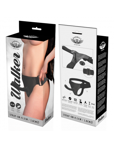 HARNESS ATTRACTION ÁRNES WALKER G-SPOT 15.5  X 3.8CM