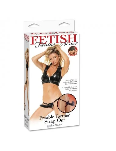 FETISH FANTASY POSABLE PARTNER STRAP-ON
