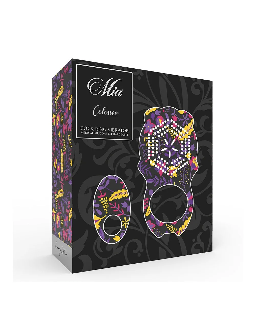 TELECOMMANDE MIA COLOSSEO RING NOIR TELECOMMANDE MIA COLOSSEO RING NOIR