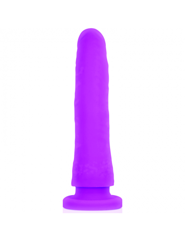 DELTA CLUB TOYS HARNAIS + DONG SILICONE VIOLET 23 X 4.5 CM