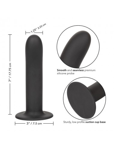 DILDO CALEX SANS BORD 17.8 CM