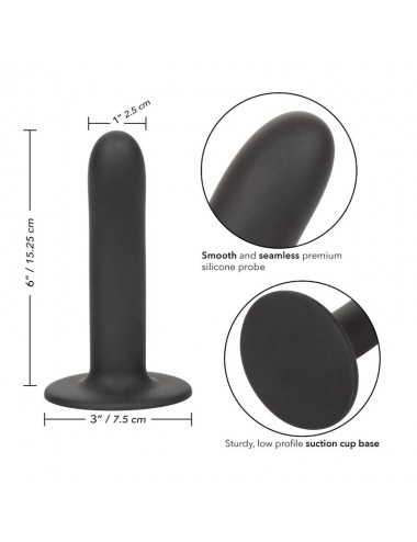 DILDO CALEX BOUNDLESS 15.25 CM COMPATIBLE HARNAIS - LISSE