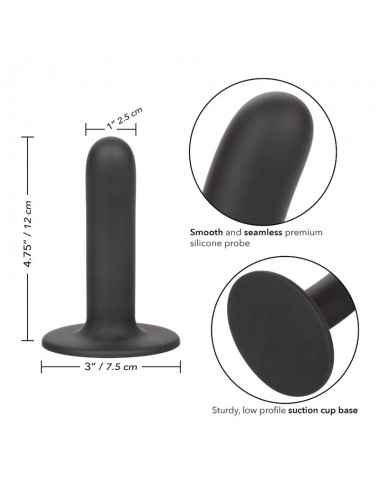 DILDO CALEX BOUNDLESS 12 CM COMPATIBLE HARNAIS - LISSE