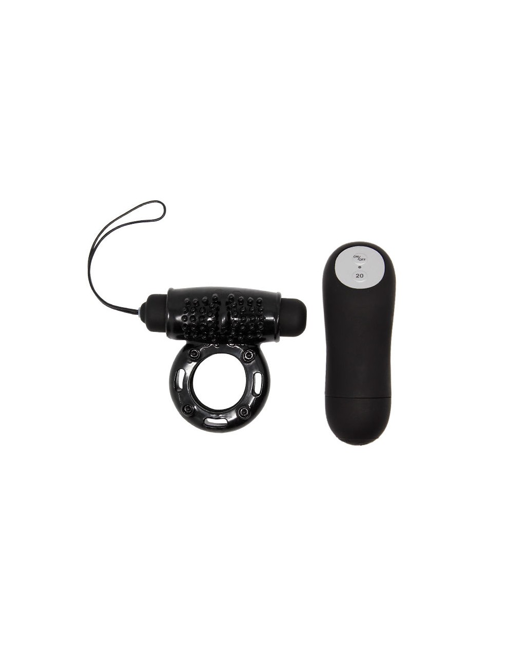 BAILE ANILLO CONTROL REMOTO NEGRO 20V