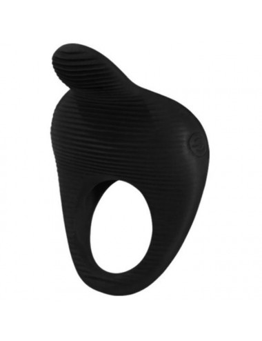 ANILLO VIBRADOR THIMBLE PRETTY LOVE - NEGRO