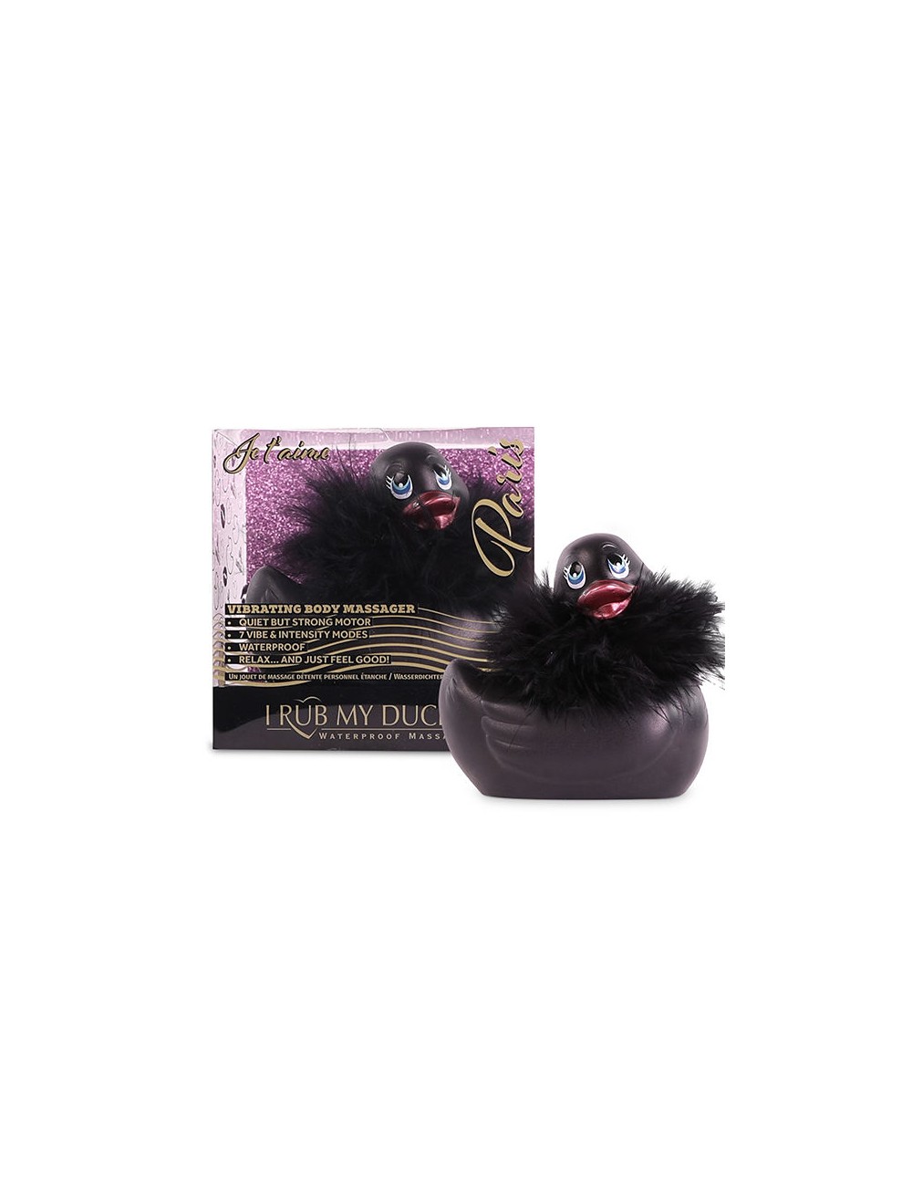 JE FRAPPE MON DUCKIE 2.0 | PARIS (NOIR) JE FRAPPE MON DUCKIE 2.0 | PARIS (NOIR)