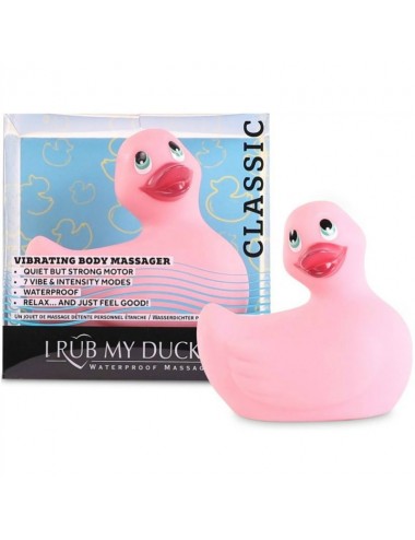 JE FRAPPE MY DUCKIE CLASSIC VIBRATING DUCK ROSE