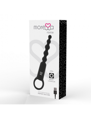 TELECOMMANDE MORESSA RONIE ANAL PLEASURE NOIR