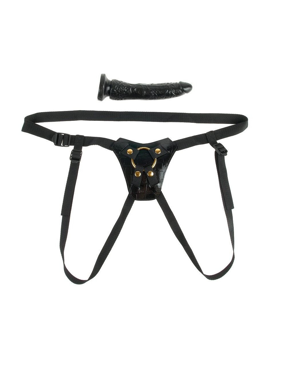 Sextoys - Masturbateurs & Stimulateurs - FETISH FANTASY GOLD DESIGNER STRAP-ON - Fetish Fantasy Gold