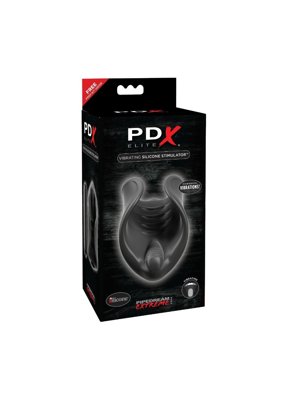 STIMULATEUR EN SILICONE VIBRANT PDX ELITE