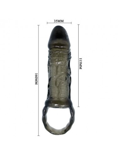 BAILE FUNDA EXTENSORA PENE CON STRAP PARA TESTICULOS 11.5 CM