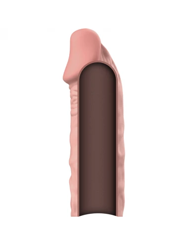 VIRILXL EXTENSION DE PENE LIQUID SILICONE V5 NATURAL