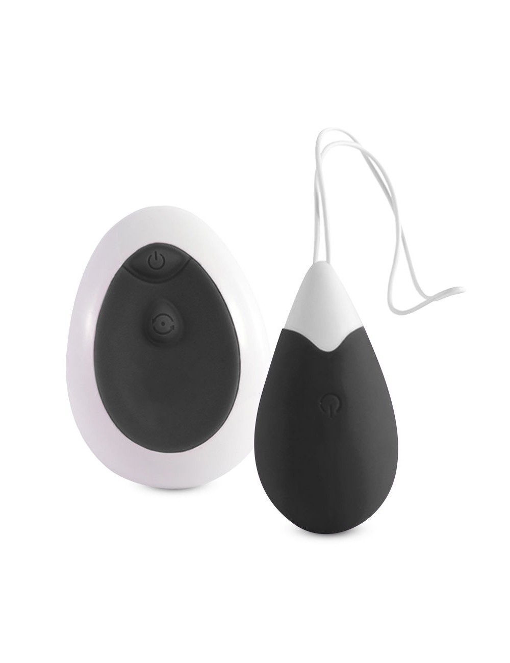 TELECOMMANDE INTENSE JAN VIBRATING EGG DEEP BLACK