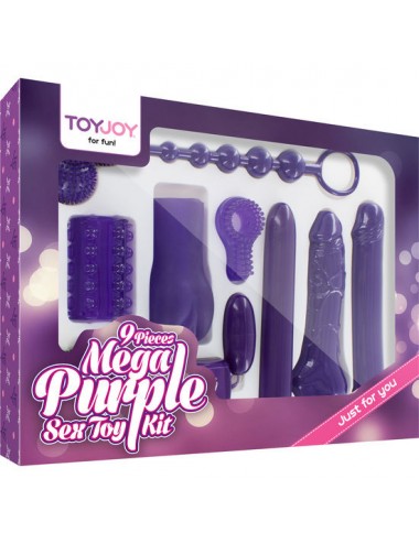 JUST FOR YOU MEGA PURPLE SEX TOY KIT