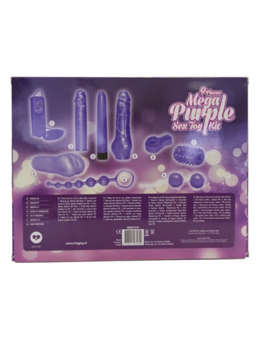 JUST FOR YOU MEGA PURPLE SEX TOY KIT