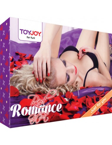 ENSEMBLE CADEAU JUST FOR YOU RED ROMANCE