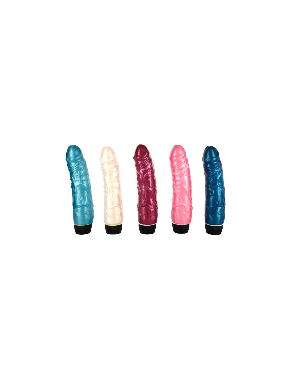 KIT SEVENCREATIONS 5 VIBRATEURS COULEURS KIT SEVENCREATIONS 5 VIBRATEURS COULEURS