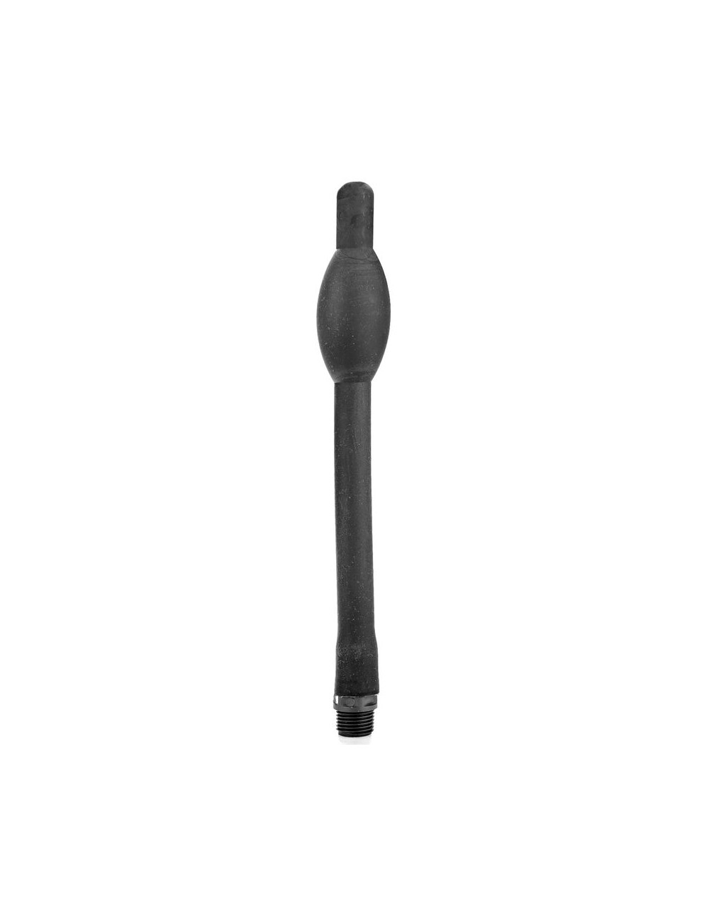 DOUCHE ANALE EN SILICONE TOUT NOIR 27CM