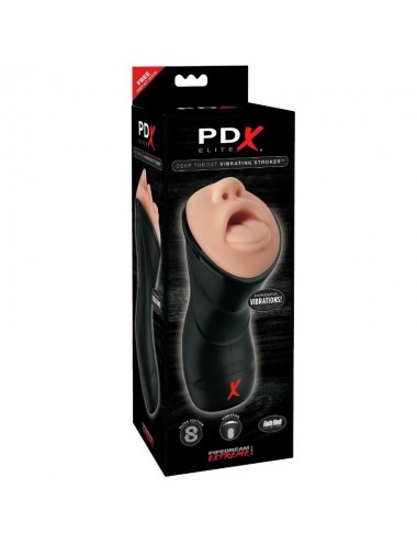 Sextoys - Pour lui - PDX ELITE POUSSETTE VIBRANTE À GORGE PROFONDE - Pdx Elite