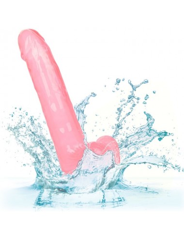 DILDO QUEEN TAILLE CALEX - ROSE 20,3 CM