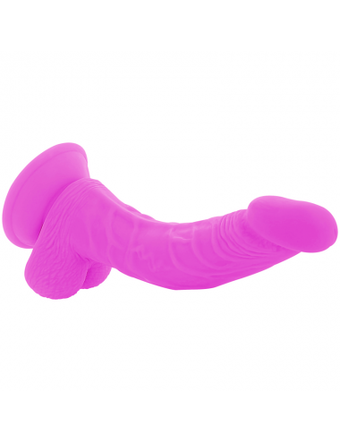 DIVERSIA DILDO VIBRANT FLEXIBLE 21,5 CM - VIOLET