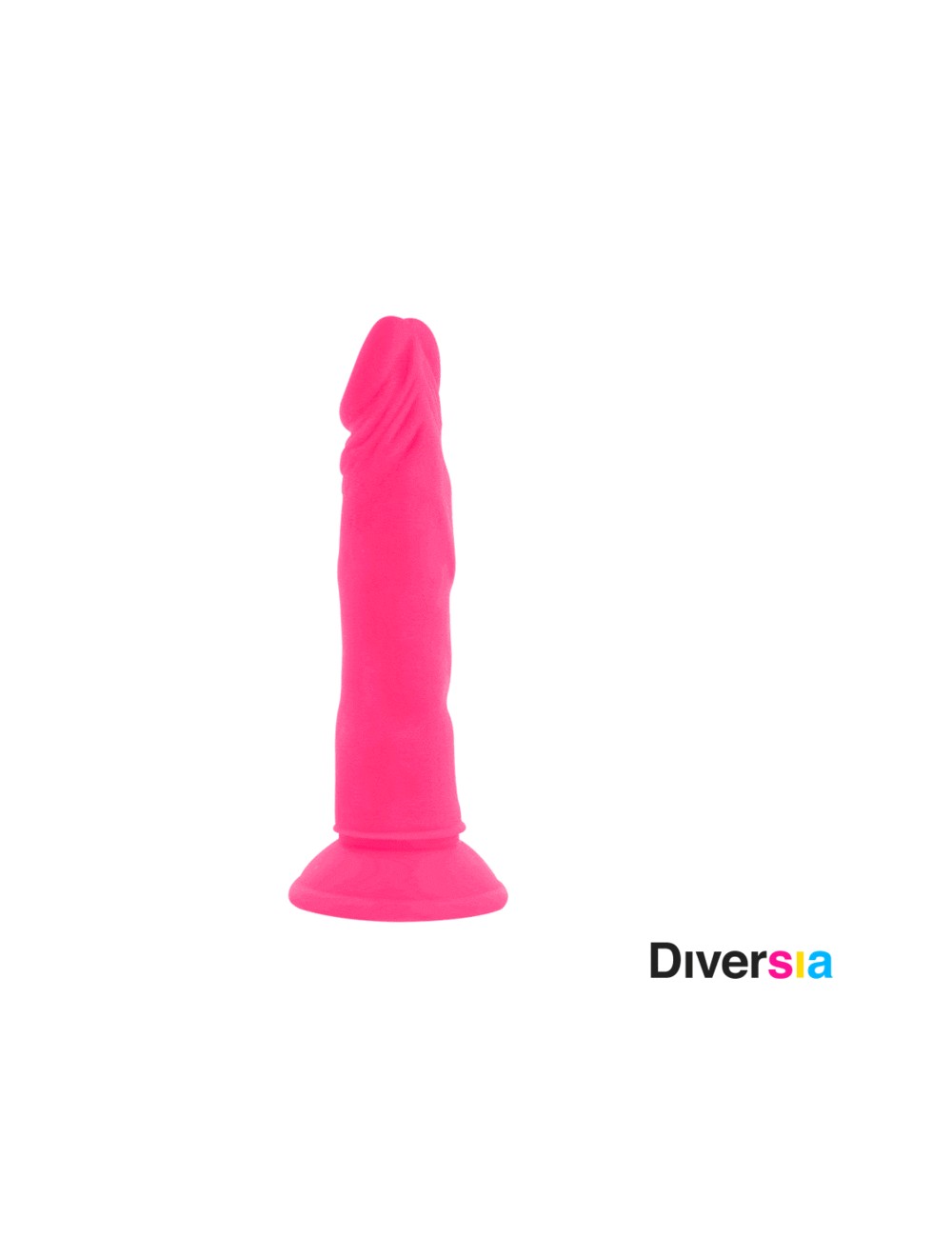 DIVERSIA DILDO VIBRANT FLEXIBLE 23 CM - ROSE