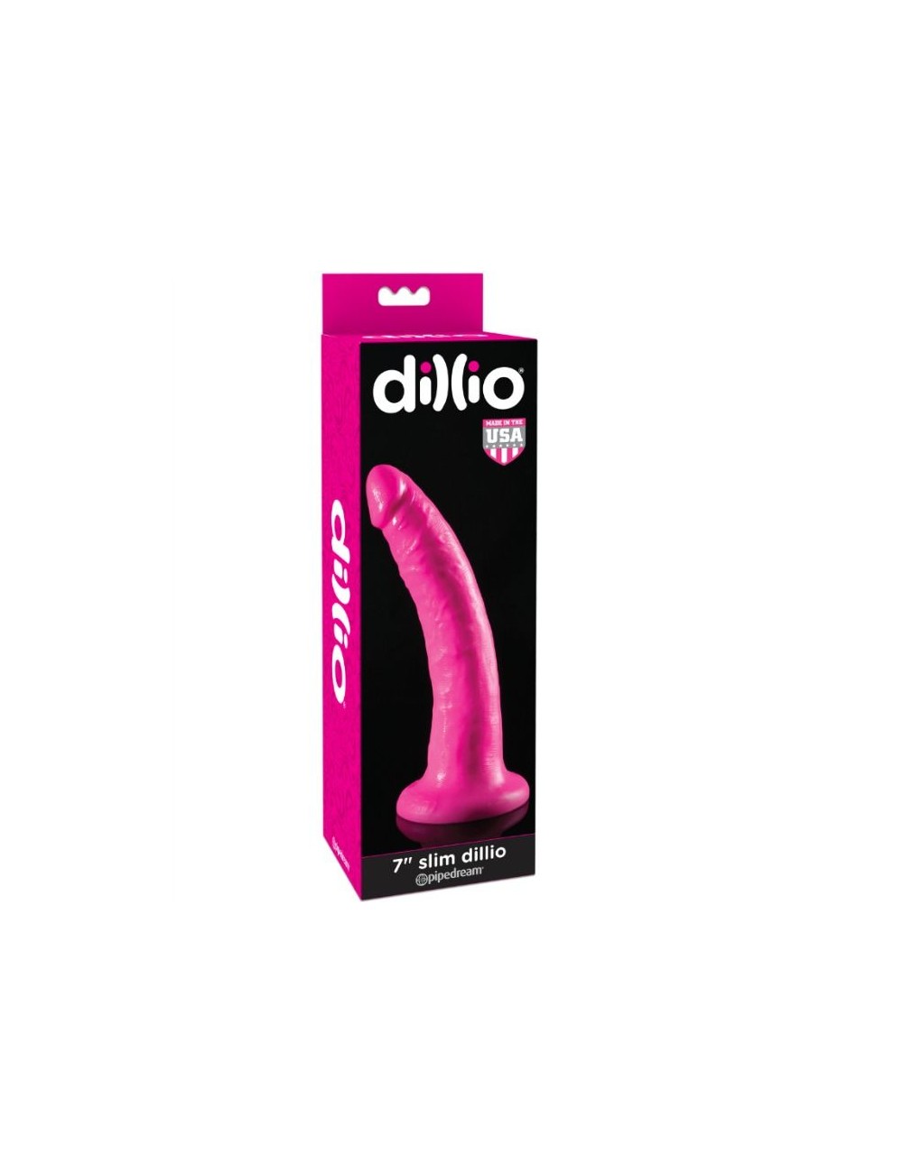 DILLIO DILDO 17.8 CM - ROSE