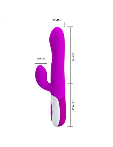 PRETTY LOVE DEMPSEY VIBRADOR HINCHABLE RECARGABLE