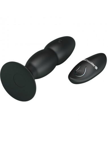 PRETTY LOVE PLUG VIBRADOR Y ROTACIÓN POR CONTROL REMOTO