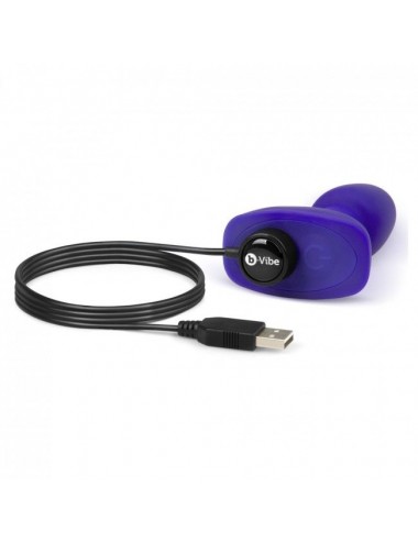 B-VIBE RIMMING CONTROL REMOTO ANAL PLUG  PETITE  LILA