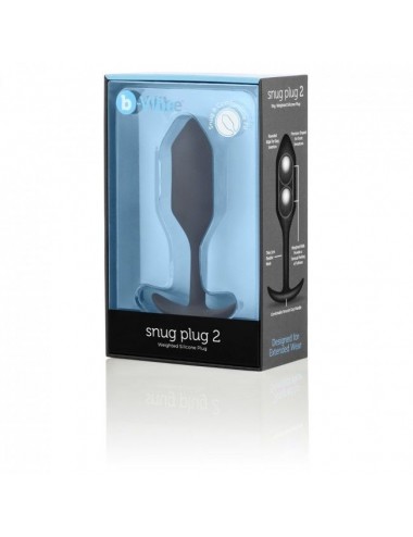 B-VIBE  SNUG PLUG ANAL 2 NEGRO