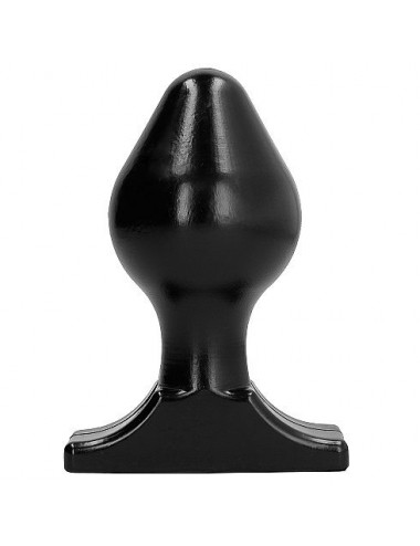 PLUG ANAL TOUT NOIR 16X8CM