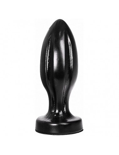 PLUG ANAL TOUT NOIR 21CM