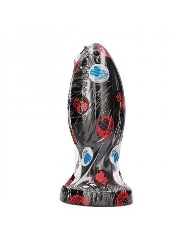 PLUG ANAL TOUT NOIR 21CM