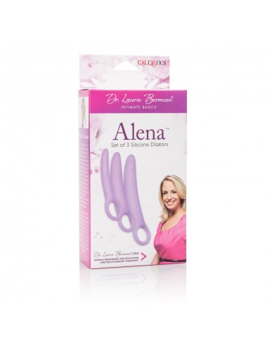 DR LAURA BERMAN ALENA SET DE 3 DILATEURS EN SILICONE