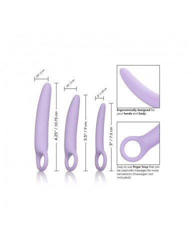 DR LAURA BERMAN ALENA SET DE 3 DILATEURS EN SILICONE