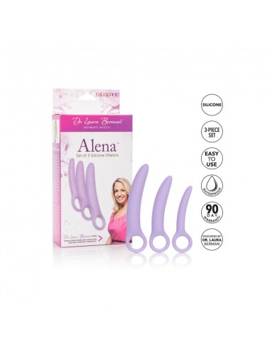 DR LAURA BERMAN ALENA SET DE 3 DILATEURS EN SILICONE