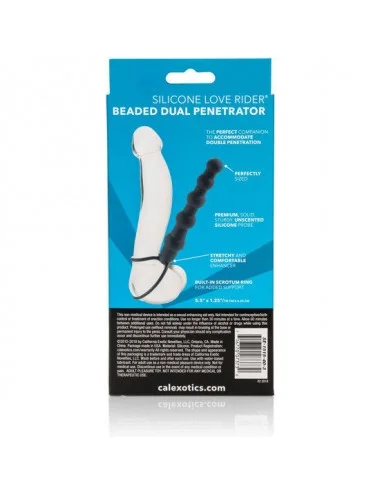 CALEX BEADED DUAL PENETRATOR NOIR