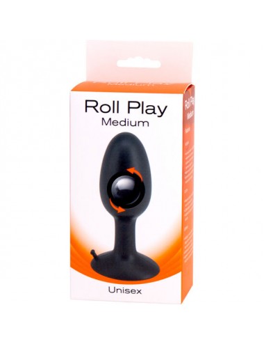 SEVENCREATIONS ROLL PLAY PLUG SILICONE MEDIUM