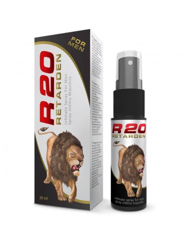 R20 RETARDANT SPRAY POUR HOMME EFFET FROID 20 ML