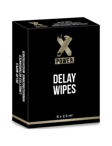 LINGETTES XPOWER DELAY 6 UNITÉS