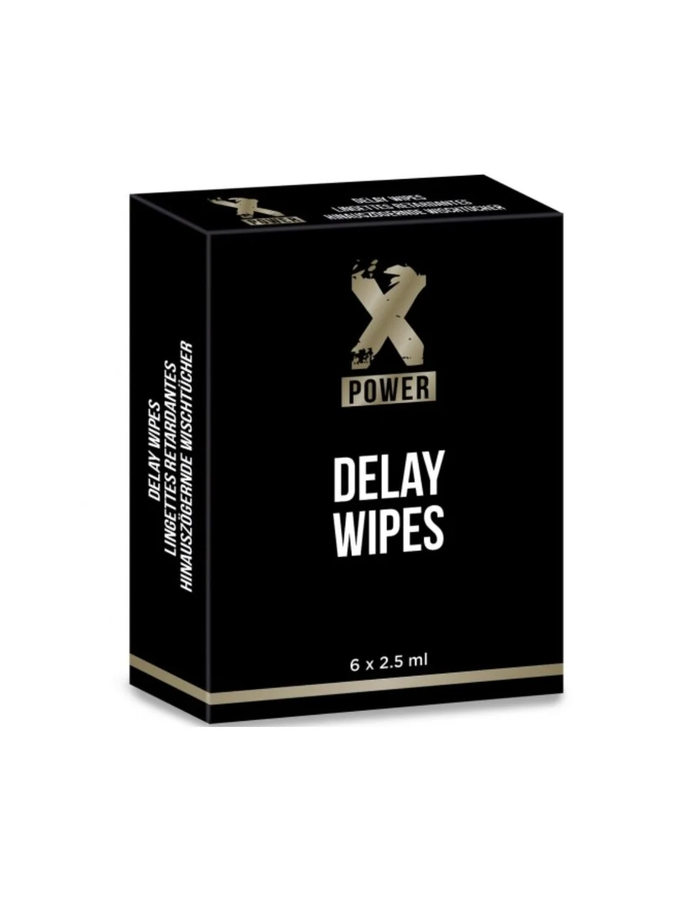 LINGETTES XPOWER DELAY 6 UNITÉS LINGETTES XPOWER DELAY 6 UNITÉS