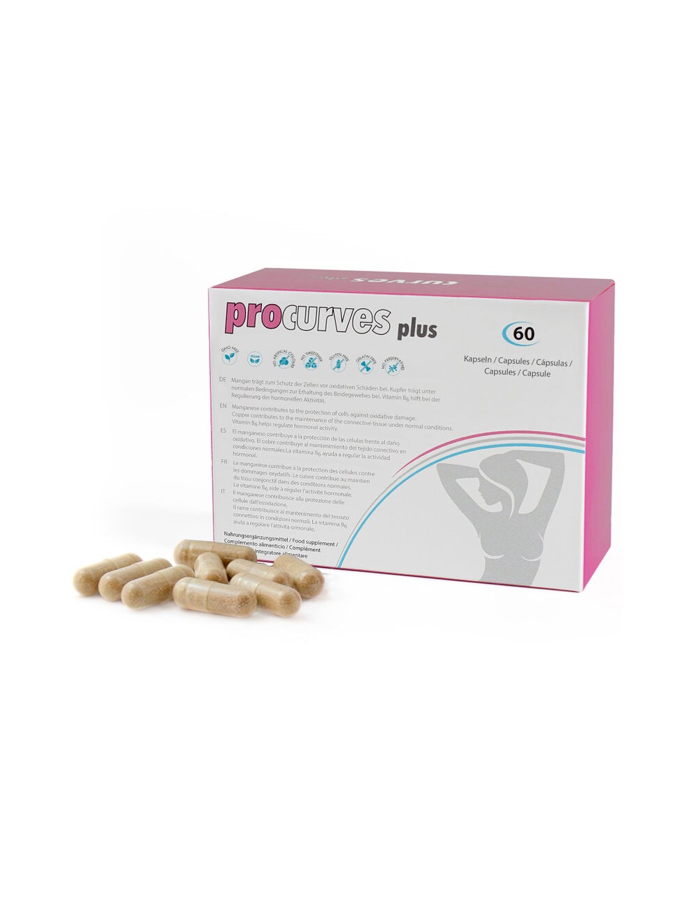 PROCURVES PLUS PILULES D'AMÉLIORATION DU SEIN NATUREL